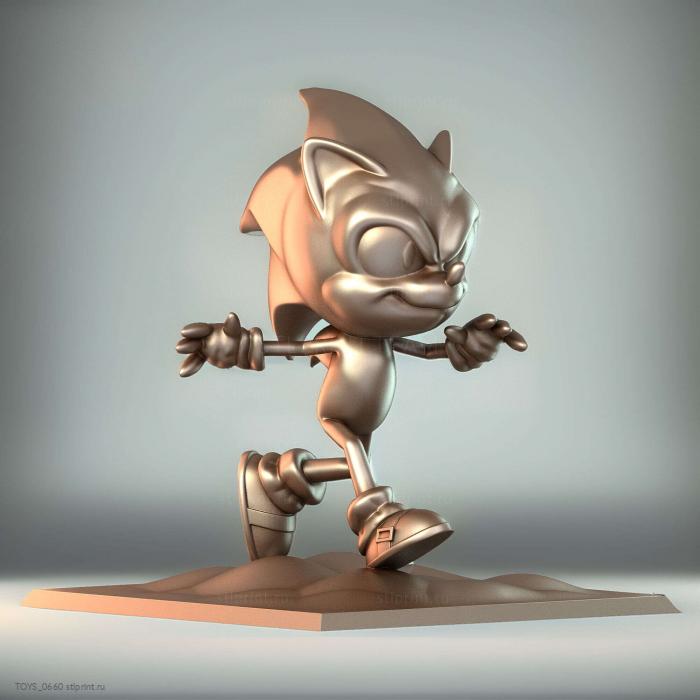 Ежик Соник STL