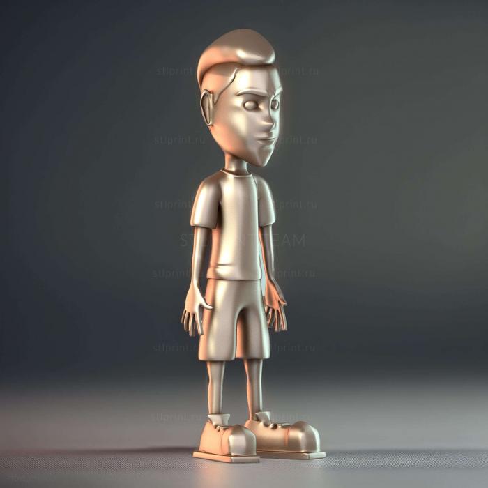 Мультяшный мальчик