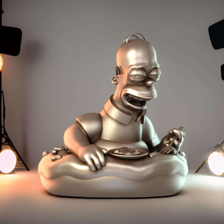 Держатель для Карандашей Homer Simpson с Перцовым Баллончиком Wacom