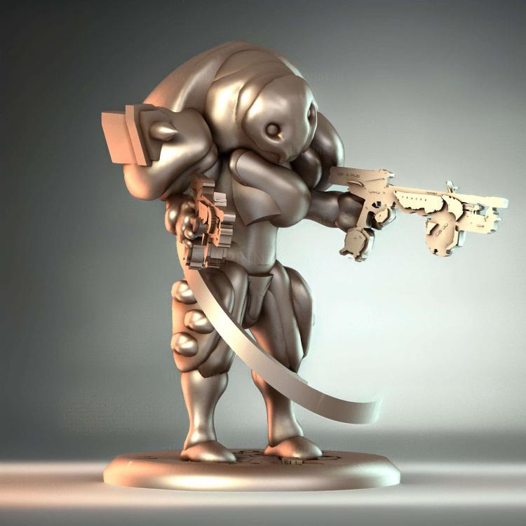 Мини-Фигурка Клема Warframe