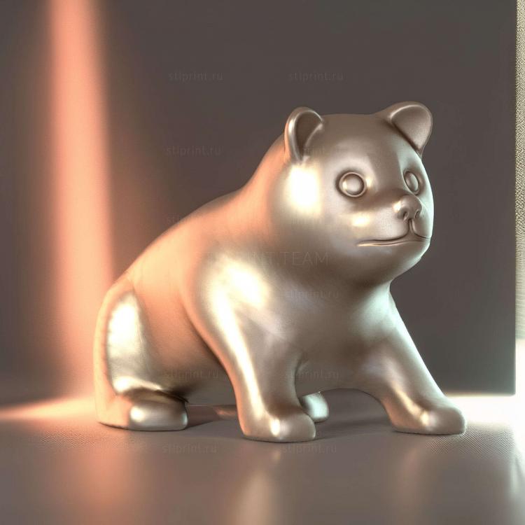 Сидящий щенок1