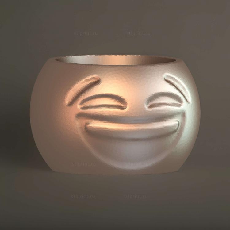 Emoji Gargalhada 1 Mesa Aberto