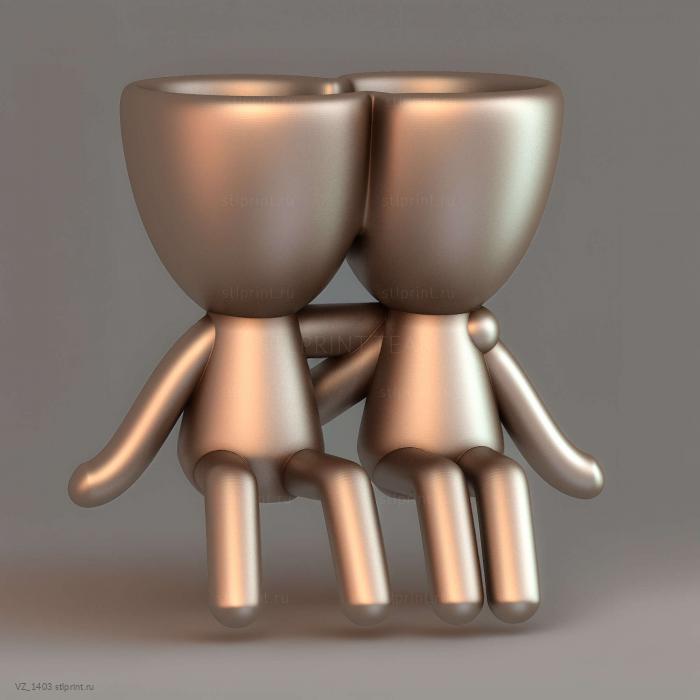 Vaso dia dos namorados 2